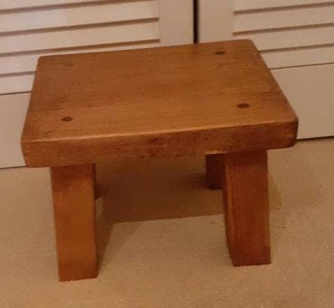 Wooden Step Stool/ Small Stool / Table - Etsy Canada