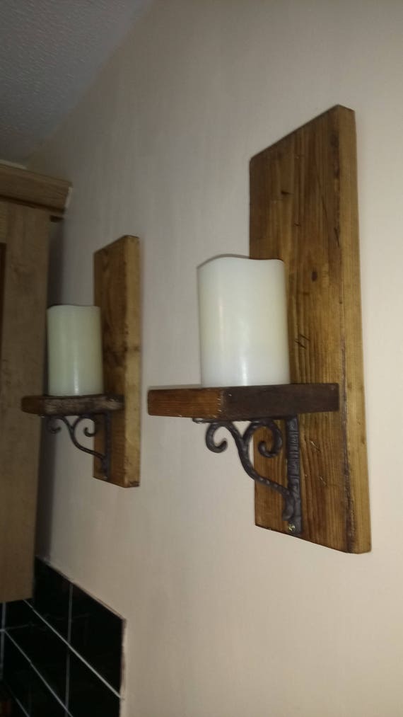 Wooden Wall Sconces