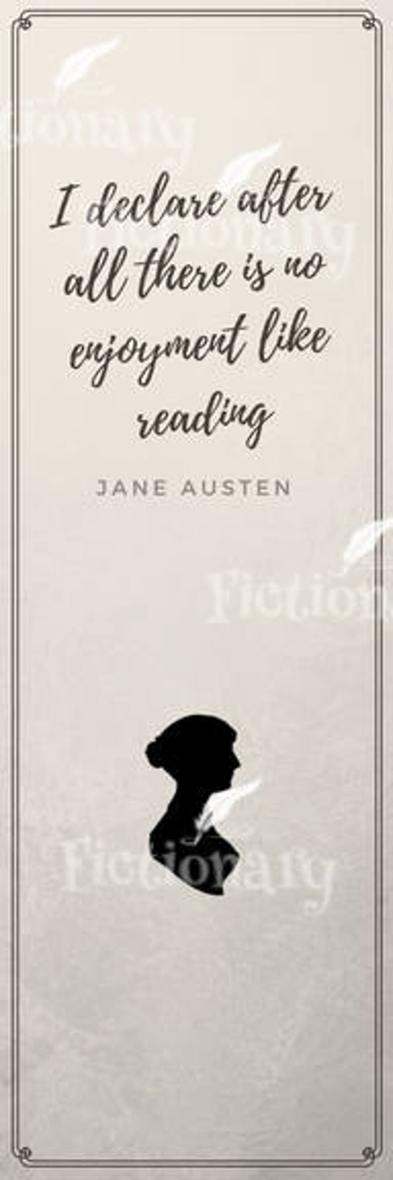 PRINTABLE Jane Austen Bookmarks Digital Download Literary Etsy PRINTABLE Jane Austen Bookmarks Digital Download Literary Etsy