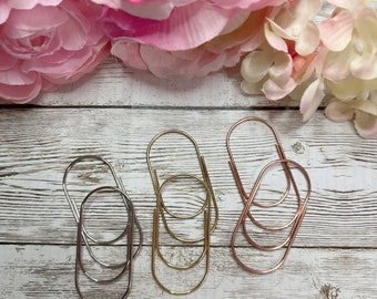 Wide Jumbo Paper Clips