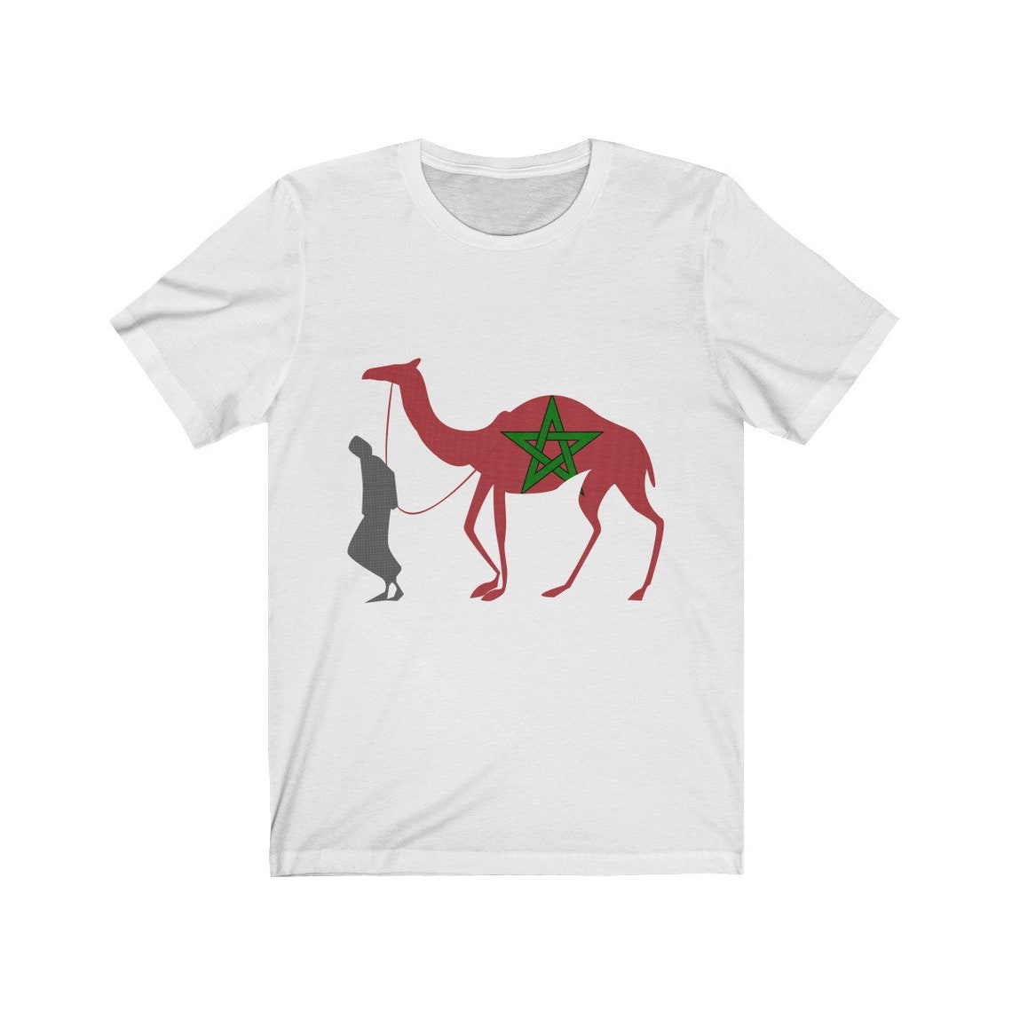 Camel T Shirt Moroccan Unisex Tee Etsy