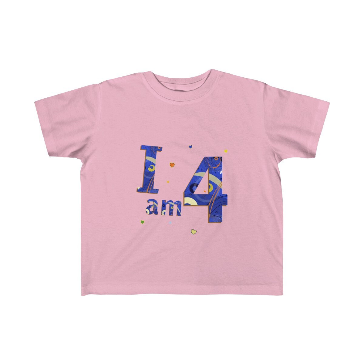 I Am Four 4 Years Birthday T Shirt 4T Kid's Birthday | Etsy