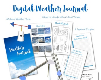 Printable Weather Journal (Digital Download)