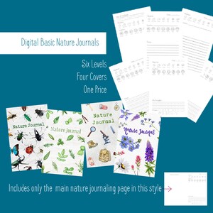 Printable Basic Nature Journal (Digital Download)