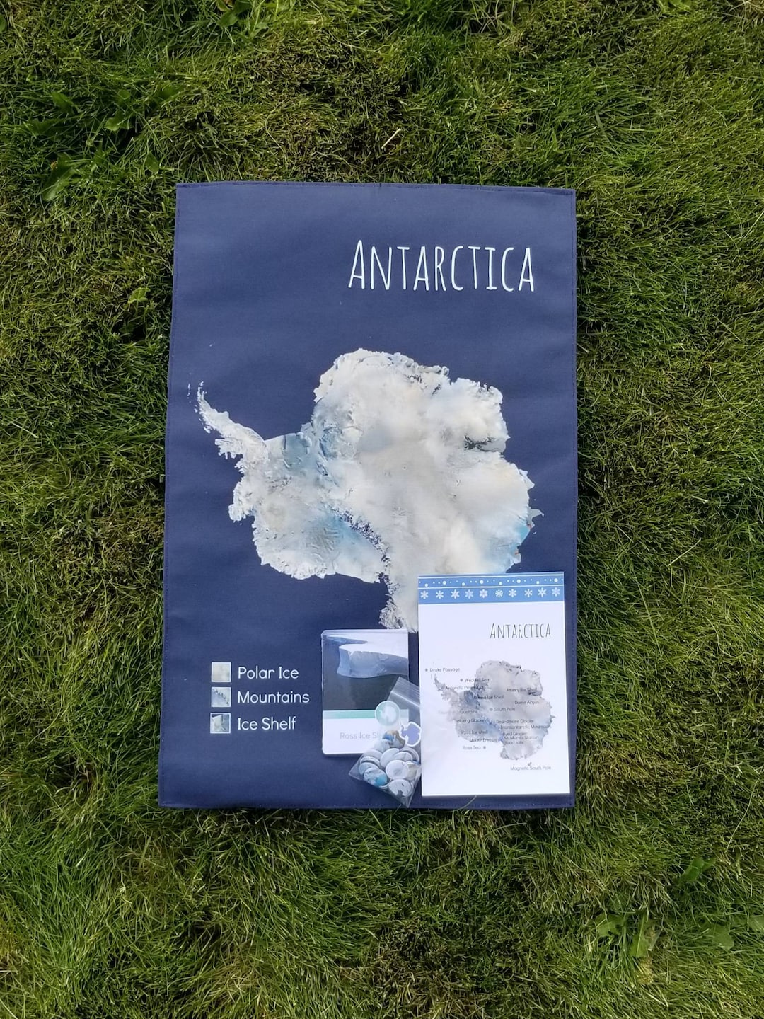 Antarctica Pin Map - Etsy
