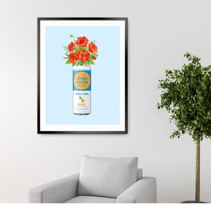 Cute High Noon and Poppies Wall Decor - Digital Download