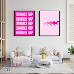 Murray State University Prints Set of 2 | Shoes Up | Trendy College Dorm Room Decor | Bar Cart Art | University Digital Prints |