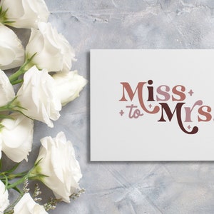 Mademoiselle à Mme Card