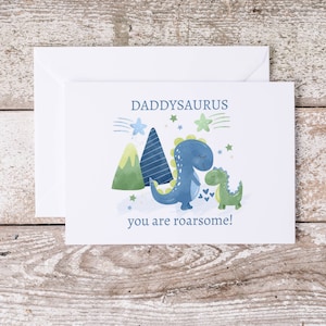 Daddysaurus Card