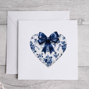 Little Chinoiserie Heart Card