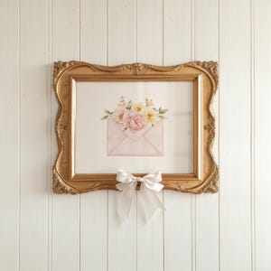 Floral Envelope Print