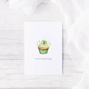 Carte d'anniversaire porte-bonheur