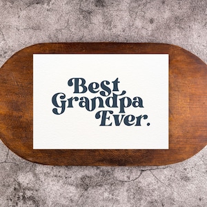 La meilleure carte de grand-père de tous les temps