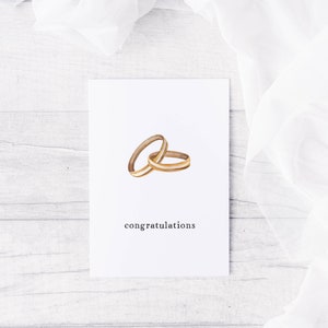 Carte double bague
