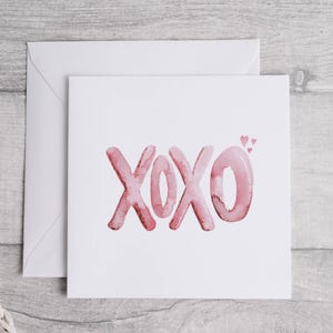 Petite carte XOXO