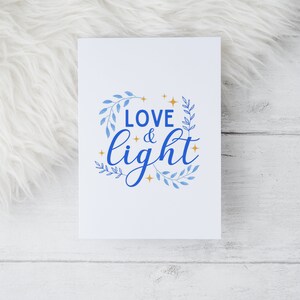 Carte Amour + Lumière