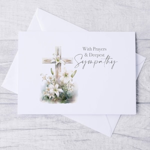 Prières + carte de sympathie