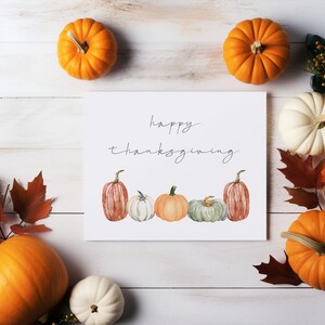 Carte Joyeux Thanksgiving