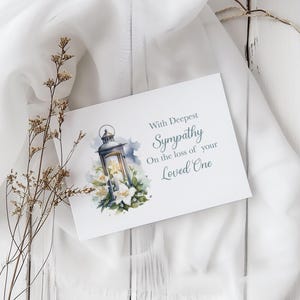 Loss of a Loved One Card