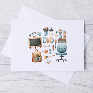 Dad Items Card