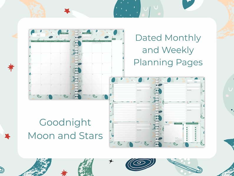 Student Planner, Middle School Academic Organizer, Daily Routines ...