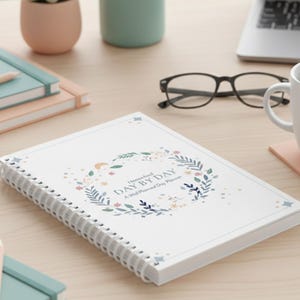 Homeschool Digest Planner, July-June Academic Year Organizer, Record-as-You-Go Lesson Planner for 1-3 Students