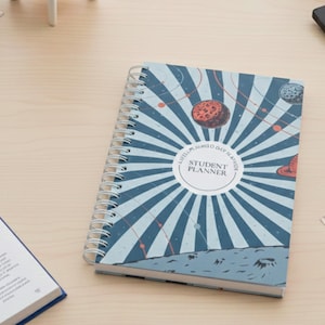 Student Planner, Middle School Academic Organizer, Daily Routines, Chores, Assignments, Reading Goals & Study Skills