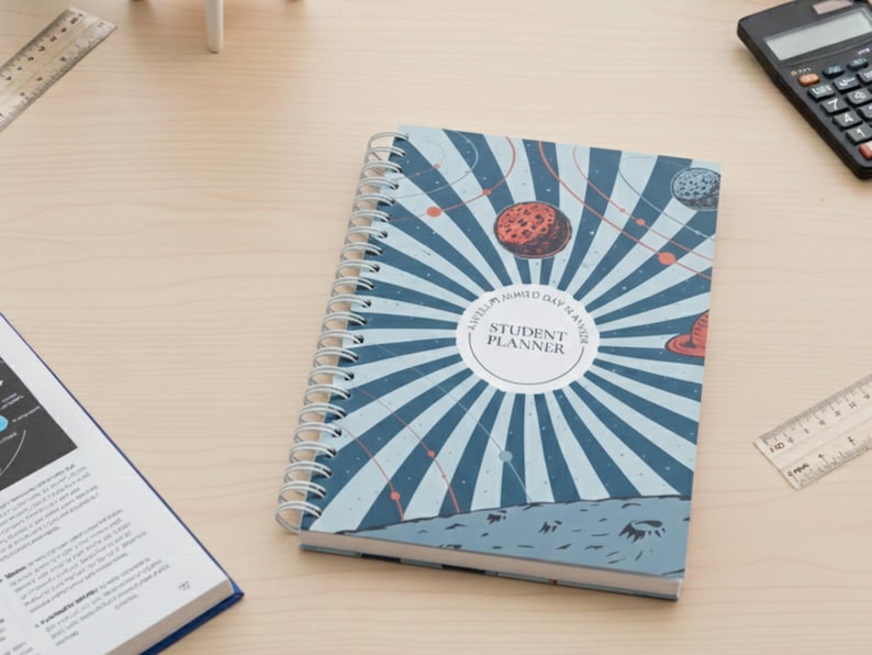 Student Planner, Middle School Academic Organizer, Daily Routines ...