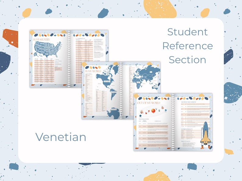 Student Planner, Middle School Academic Organizer, Daily Routines ...