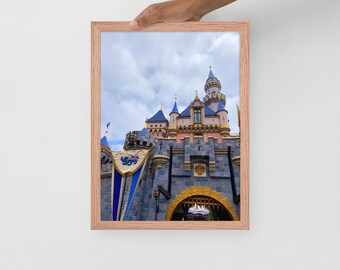 Disneyland Castle Framed poster