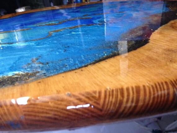 Resin Tables And Bar Tops Free Shipping See Video Link Etsy