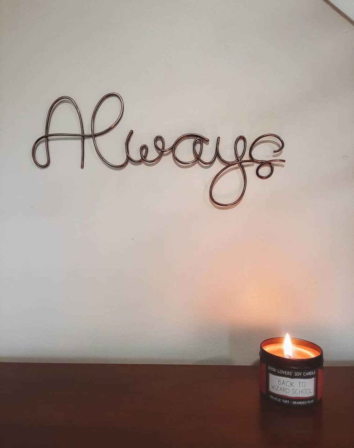 Wire Word Art Wire Wall Art Wire Word Sign Custom Sign Etsy