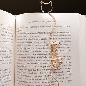 Cat Lover Gift, Cat Lover, Cat Bookmark, Cat Gift for Women, Personalized Cat Gift, Custom Cat Gift, Personalized Bookmark, Cat Themed Gifts image 4