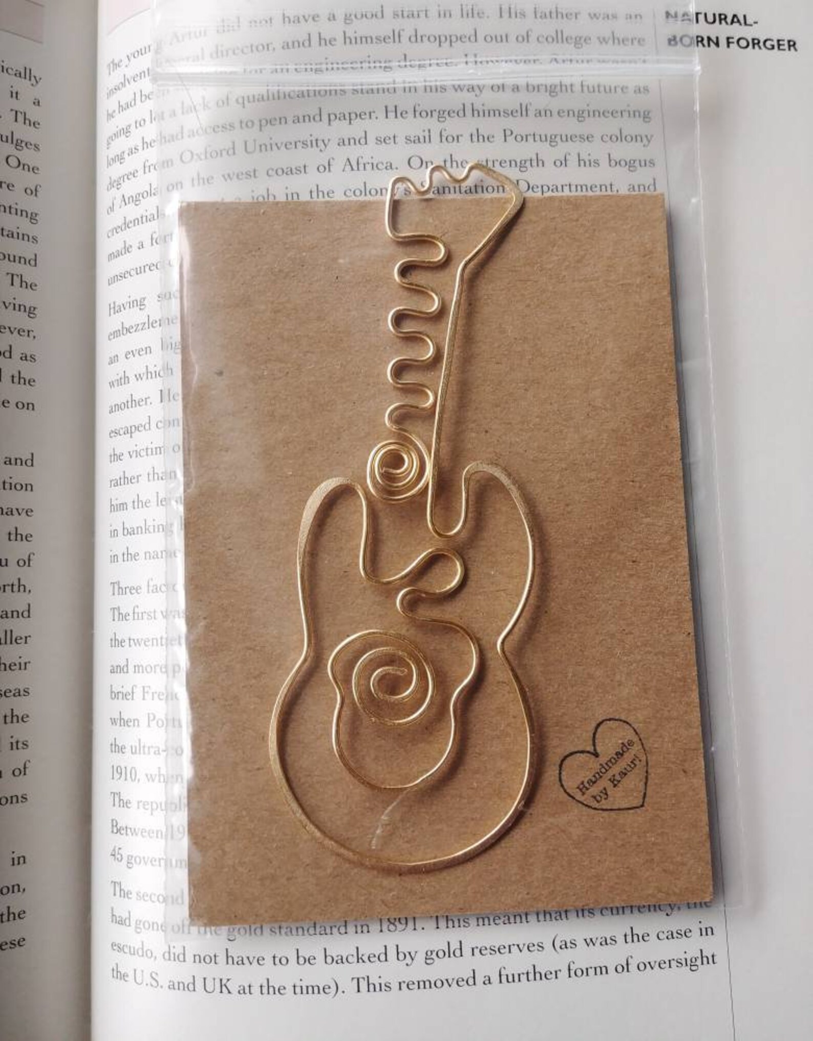 Guitar Gift Guitar Bookmark Guitarist Gift Gift for Etsy