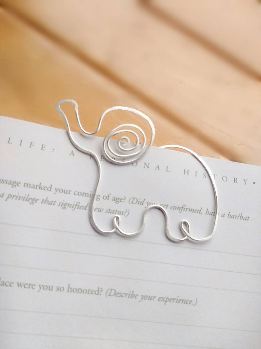 Elephant Gifts, Elephant Gifts Him, Elephant Bookmark, Gifts for Frie…