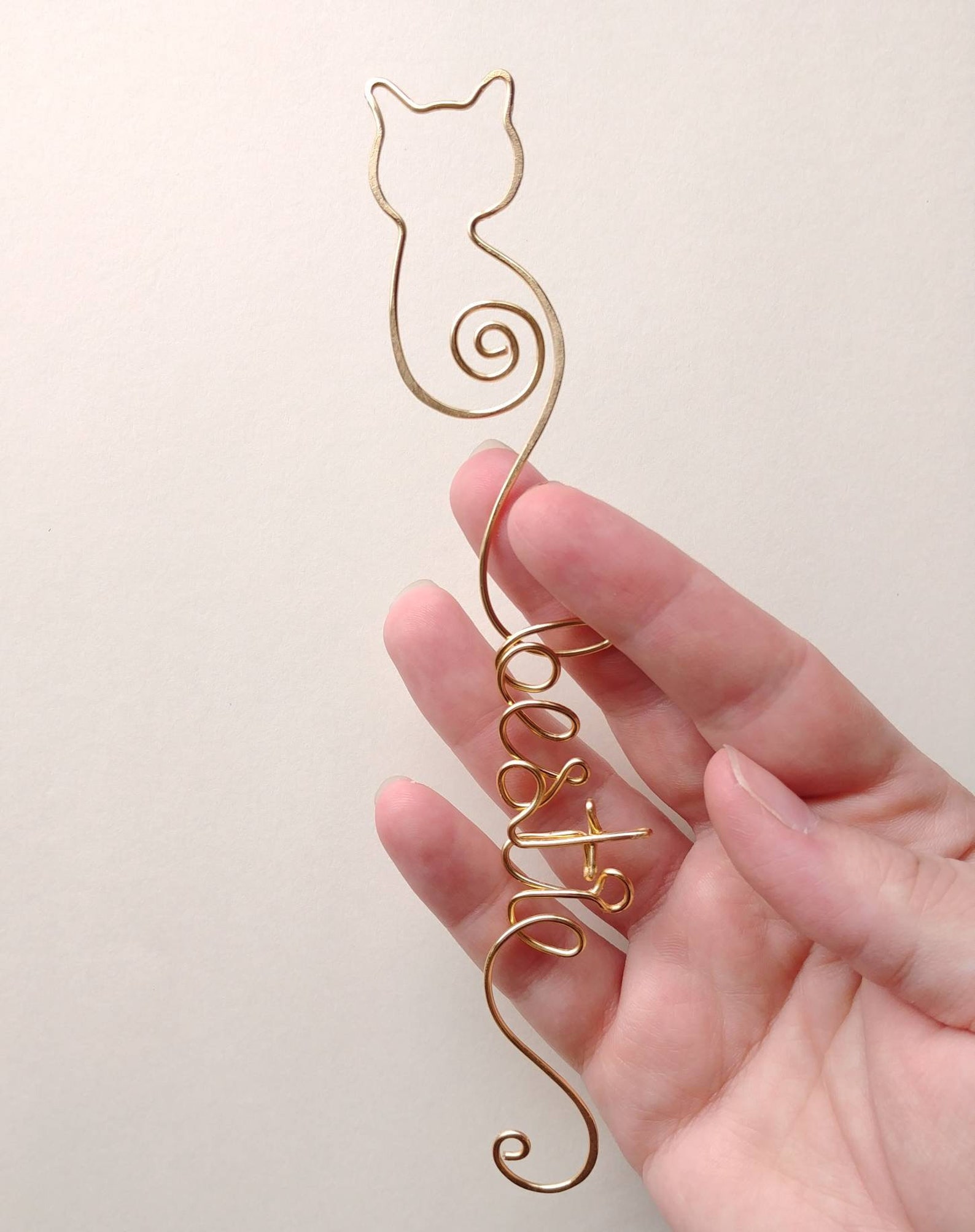 Cat Lover Gift Cat Lover Cat Bookmark Cat Gift for Women Etsy