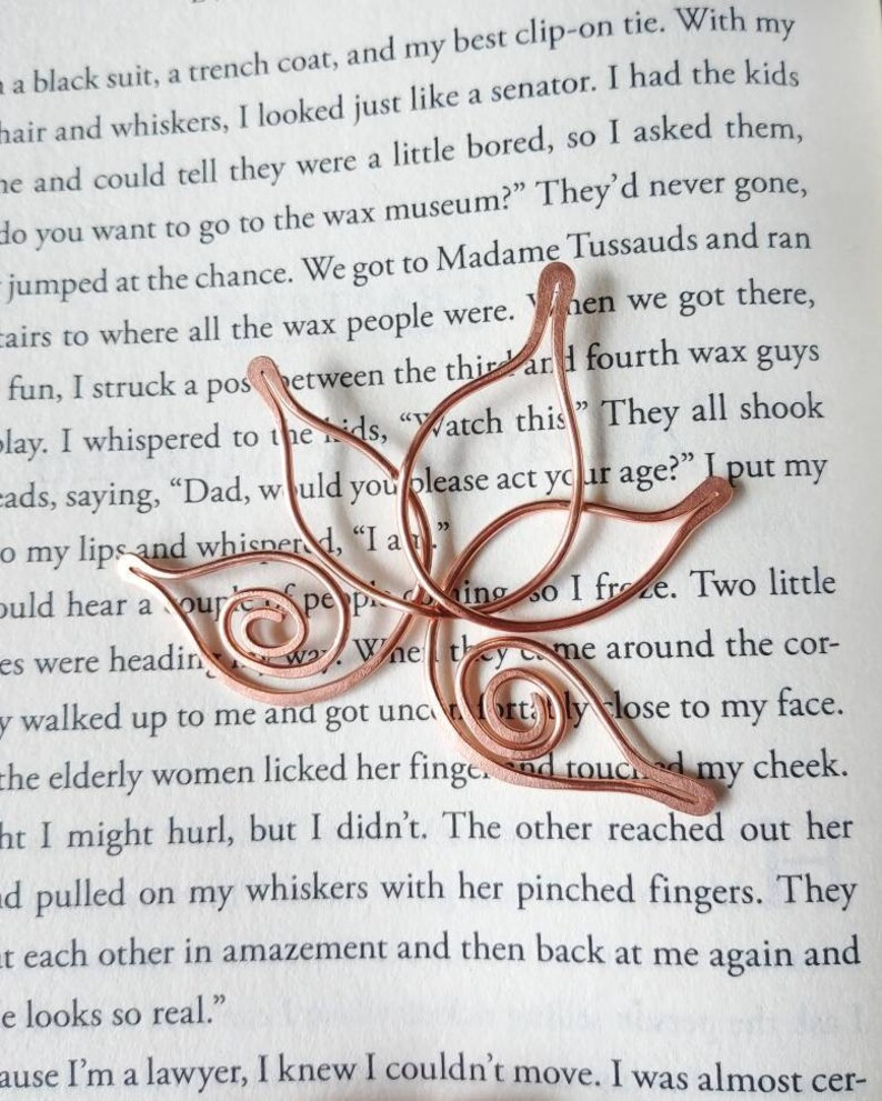 Lotus Gift Metal Bookmark Lotus Flower Buddhist Gift Good Etsy