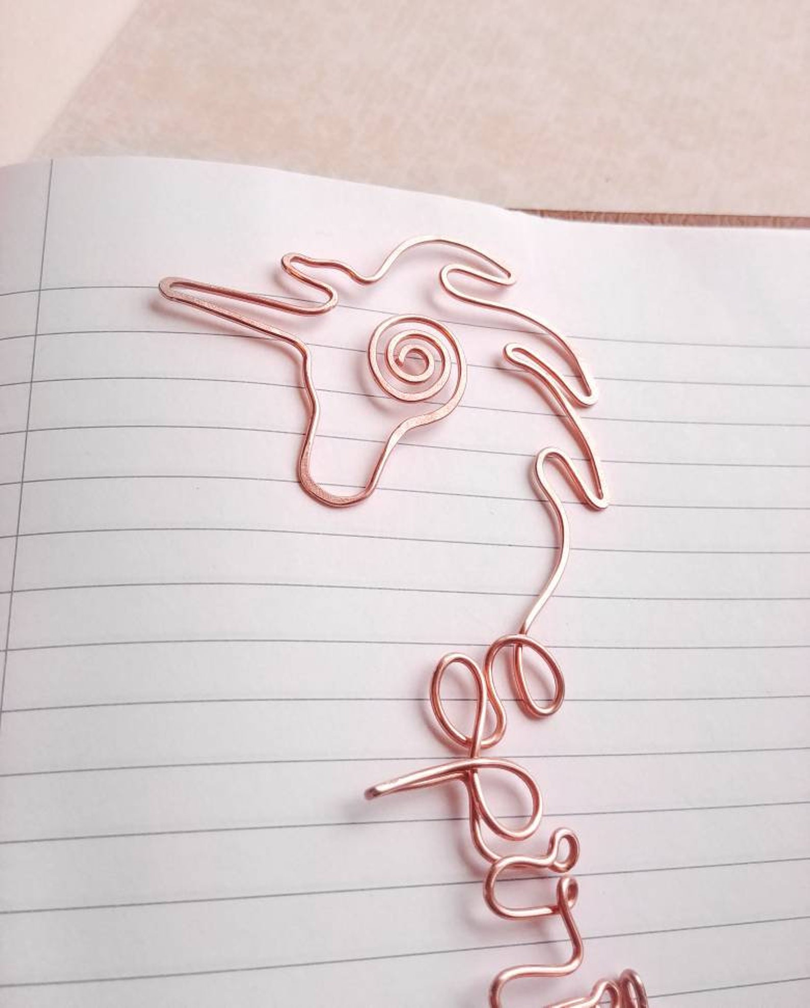 Personalized Unicorn Personalized Bookmark Unicorn Name - Etsy