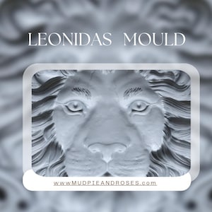 New IOD Summer LEONIDAS Iron Orchid Designs silicone mould embellishment applique onlay for furniture home décor mix media art and craft