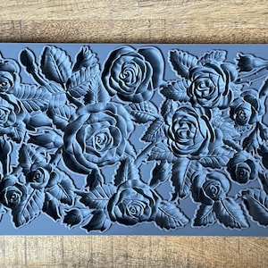 IOD Mould Juliette Iron Orchid Designs silicone mold embellishment applique for furniture home décor mixed media arts and craft baking cake