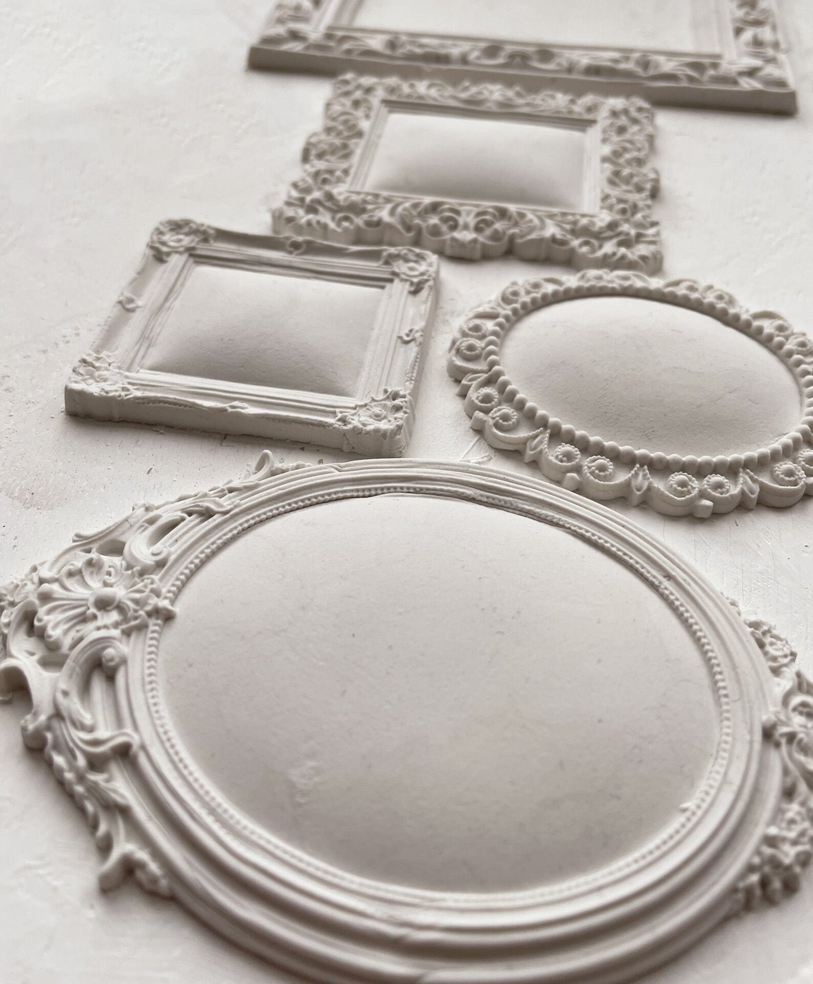 IOD Frames Mould Iron Orchid Designs Silicone Mould Embellishment ...