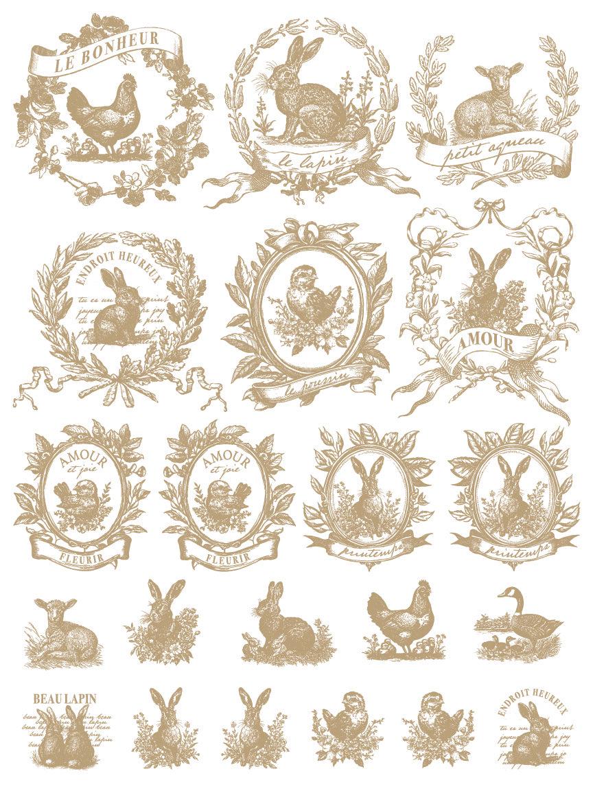 New IOD 2025 Spring Melody Paint Inlay Iron Orchid Designs Furniture ...