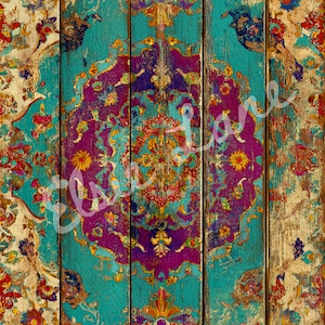 Boho Kantha Caravan Elsie Lane DecoPosh Decoupage Paper Large 21x29