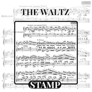 The Waltz IOD New Summer Stamp Rubber Silicone Stamp Home Decor DIY Furniture Stamp Custom personalize home decor