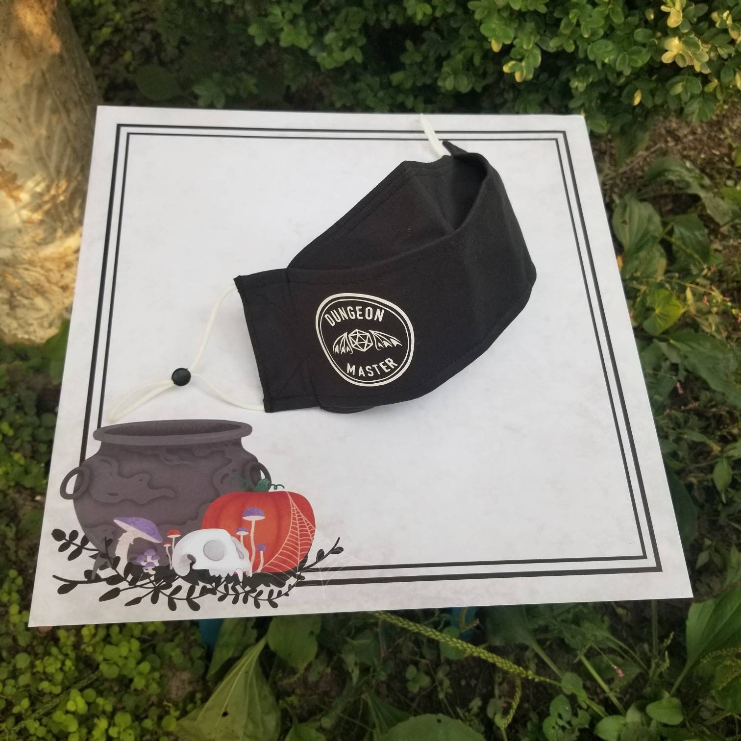 Dungeons and Dragons DUNGEON MASTER 3D Face Mask soft elastic Etsy