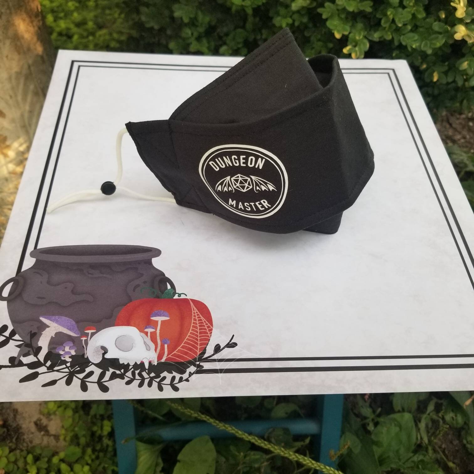 Dungeons and Dragons DUNGEON MASTER 3D Face Mask soft elastic Etsy