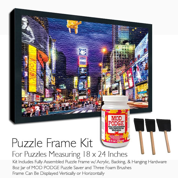 Jigsaw Puzzle Frames Etsy