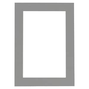 May include: A gray picture frame with a white mat.