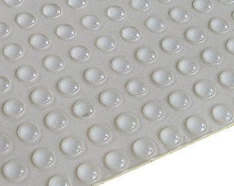 Self-Adhesive Clear Rubber Feet Tiny Bumpons (300 Pack)