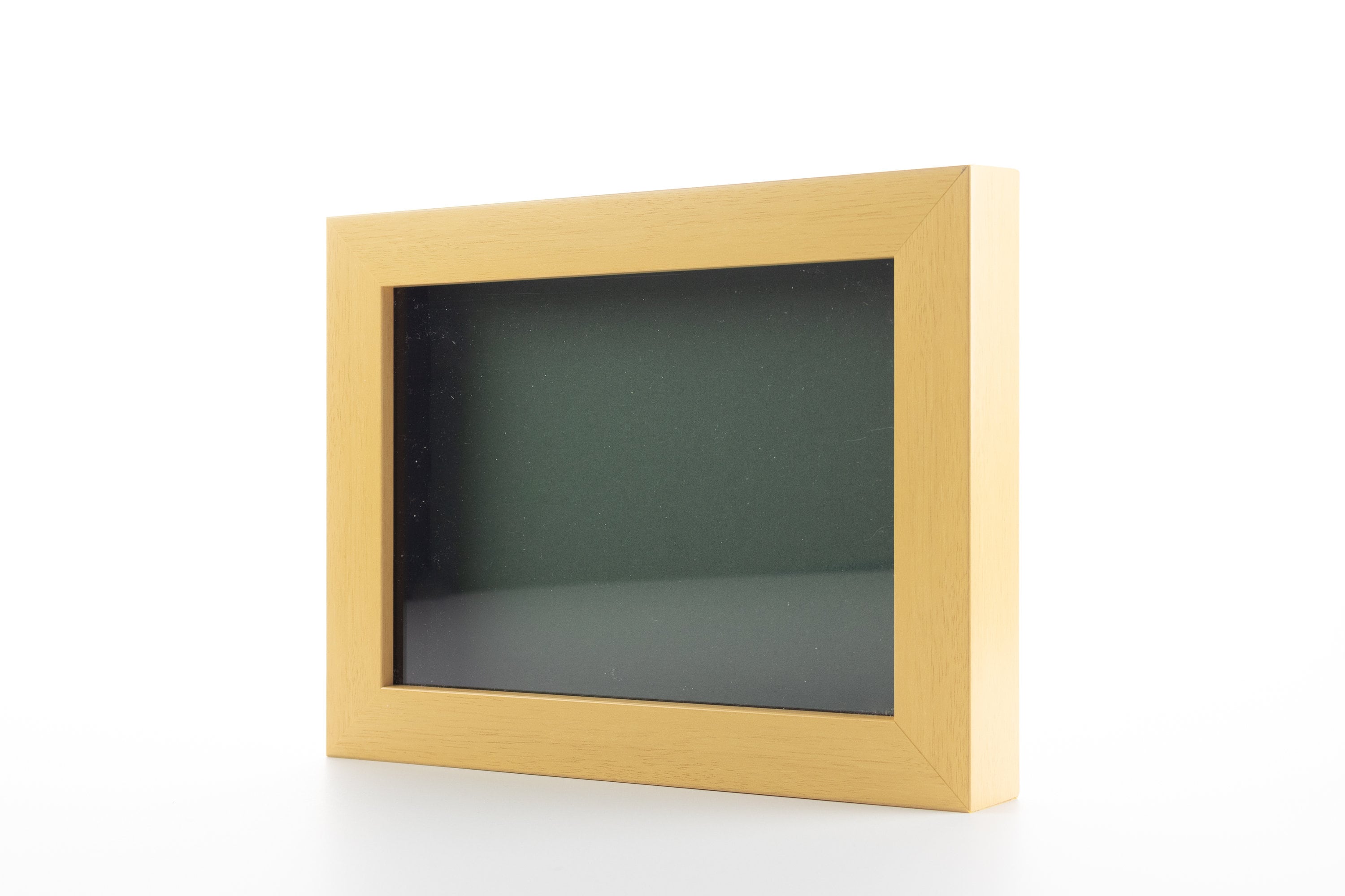 CustomPictureFrames 10x20 Classic Brown Wood Picture Frame - with Acrylic Front and Foam Board Backing